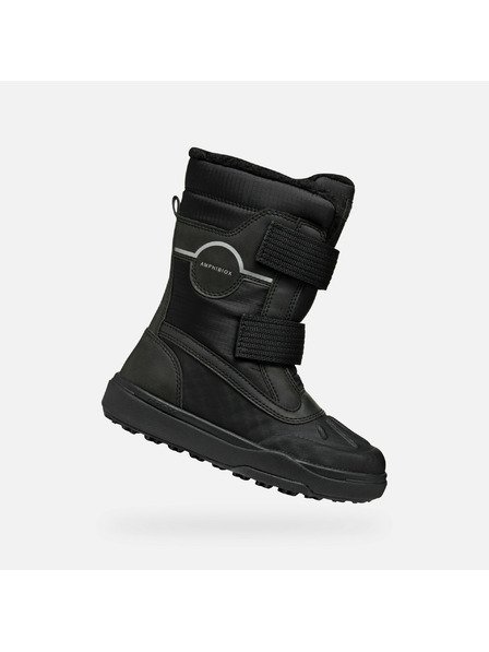 Geox Schwarz Jungen-Winterschuhe Geox Bunshee PG A