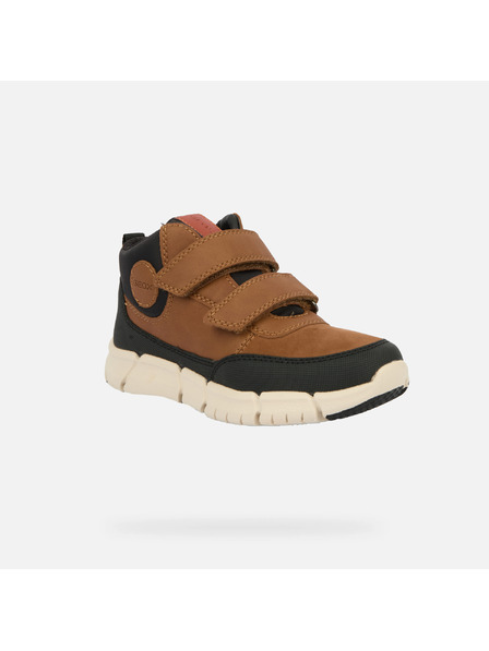 Geox Braun Jungen-Ankle Boots Geox Flexyper Boy