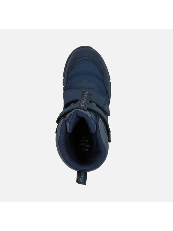 Geox Dunkelblau Jungen-Winterschuhe Geox Flexyper Boy B ABX