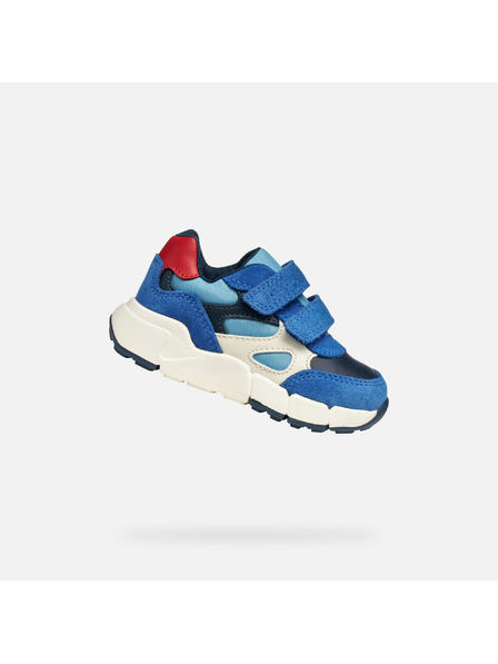Geox Blaue Lauflernshuhe Geox Flexyper für Jungen