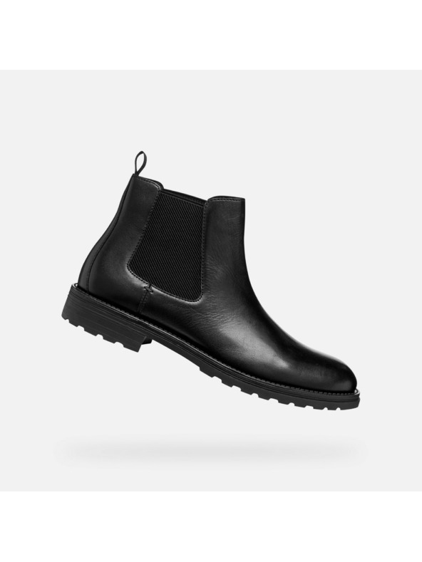 Geox Schwarze Herren Stiefelette Geox Redclif