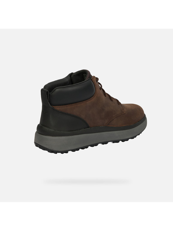 Geox Dunkelbraune Herren Stiefeletten Geox Granito + Grip