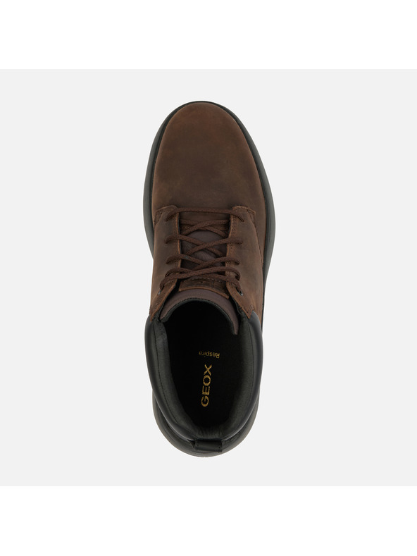 Geox Dunkelbraune Herren Stiefeletten Geox Granito + Grip