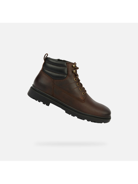 Geox Dunkelbraune Herren Stiefeletten Geox Andalo