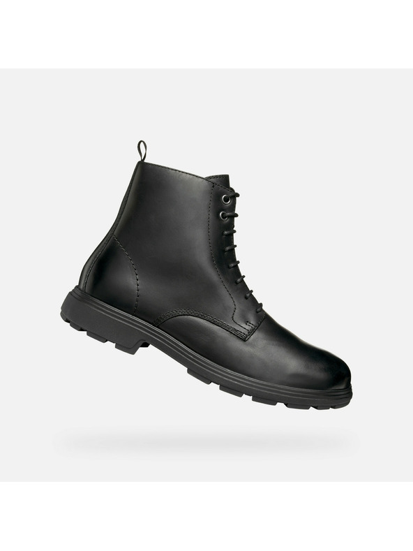 Geox Schwarze Herren-Knöchelschuhe Geox Meiern