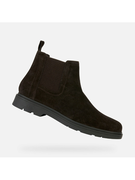 Geox Schwarze Herren-Stiefeletten Geox Spherica EC1