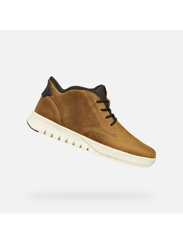 Geox Hellbraune Herren Stiefeletten Geox Flextride Plus