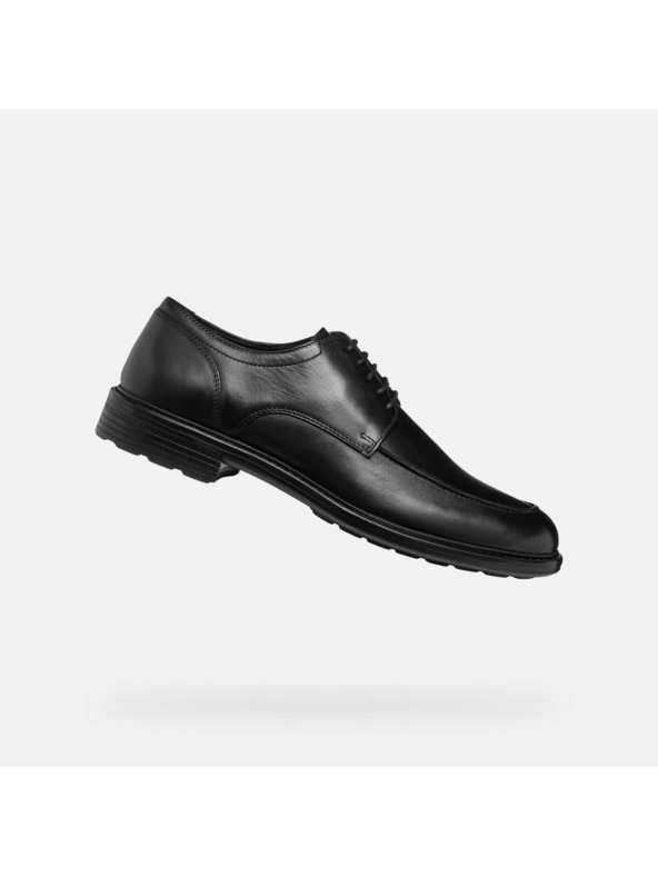 Geox Schwarz Herren Geox Walk Pleasure Kleid Schuhe