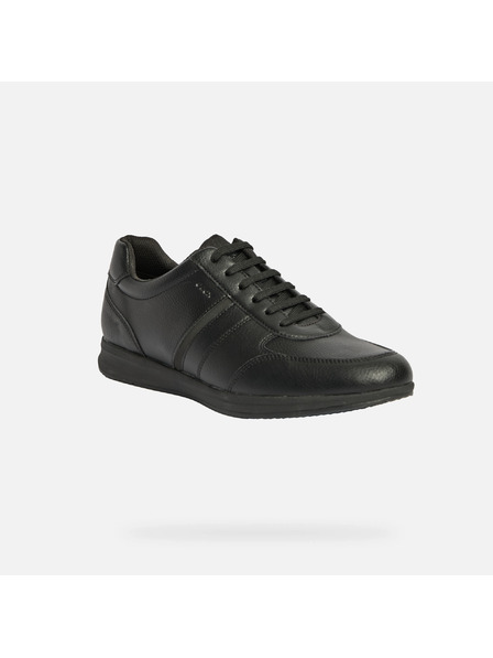 Geox Schwarz Herren Geox Avery Turnschuhe
