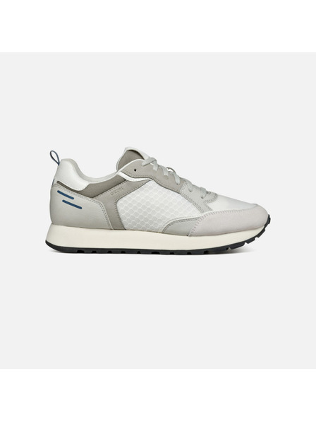 Geox Weiße Herren Geox Partenio Turnschuhe