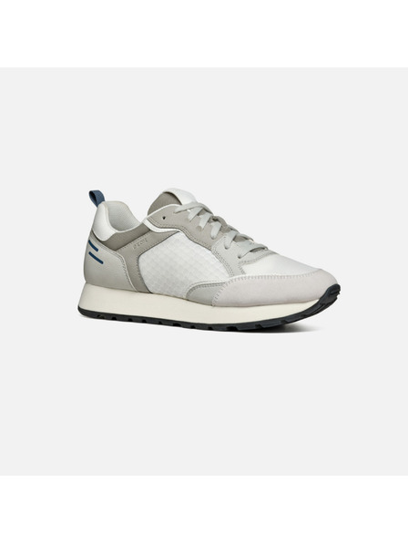 Geox Weiße Herren Geox Partenio Turnschuhe