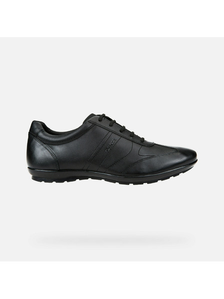 Geox Schwarze Herren-Sneaker Geox Symbol