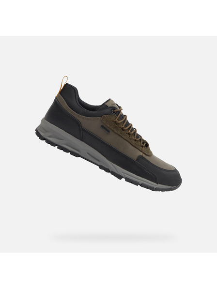Geox Dunkelgrüne Herren-Sneaker Geox Doray B Abx