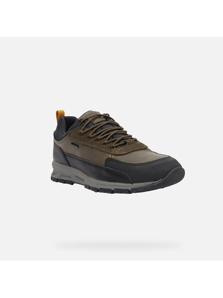 Geox Dunkelgrüne Herren-Sneaker Geox Doray B Abx