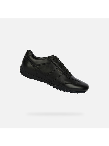 Geox Schwarze Herren Geox Wells Turnschuhe