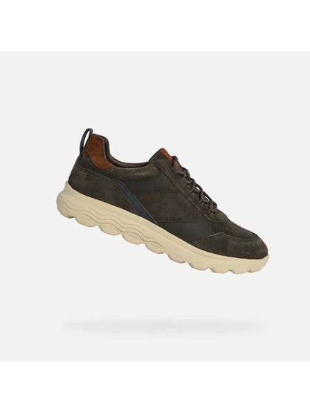 Geox Grau Herren Geox Spherica Turnschuhe