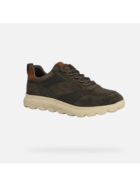 Geox Grau Herren Geox Spherica Turnschuhe