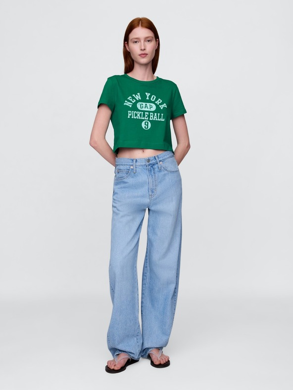 GAP Damen Crop-Shirt GAP