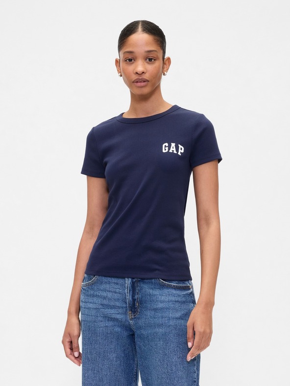 GAP Damen-Rippshirt mit Logo, 3er-Pack GAP