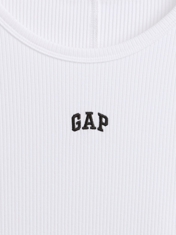 GAP Rippen-T-Shirt mit Logo GAP