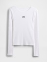GAP Rippen-T-Shirt mit Logo GAP