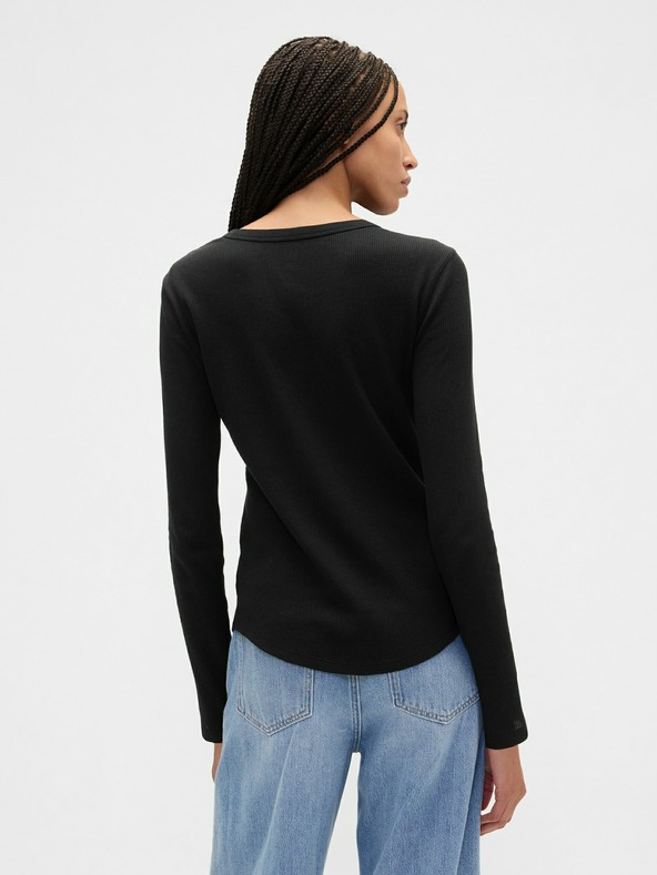 GAP T-Shirt mit Waffelmuster GAP