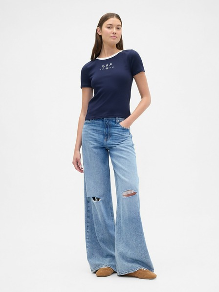 GAP Damen Crop-Top mit Logo GAP