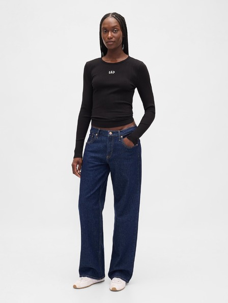 GAP Rippen-T-Shirt mit Logo GAP