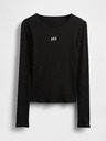 GAP Rippen-T-Shirt mit Logo GAP