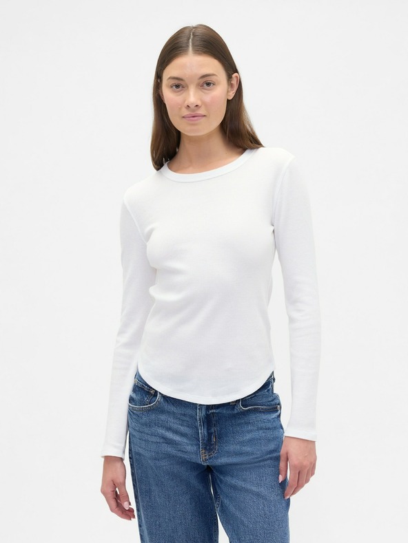 GAP T-Shirt mit Waffelmuster GAP