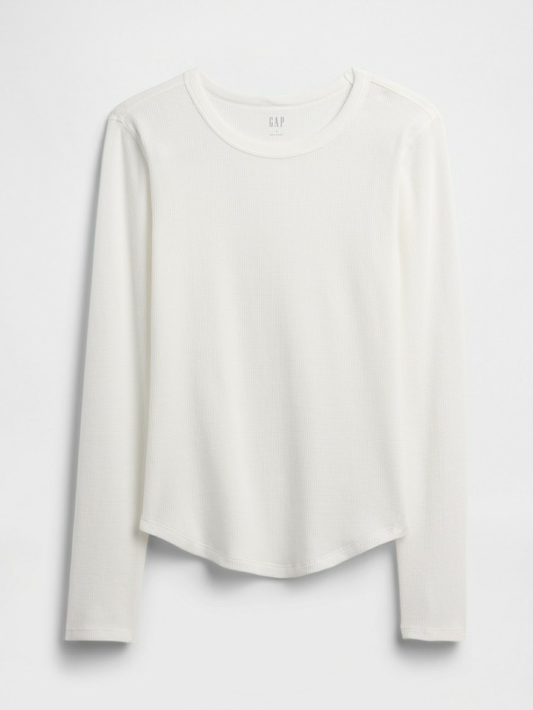 GAP T-Shirt mit Waffelmuster GAP