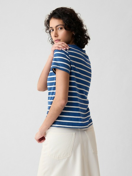 GAP Gestreiftes T-shirt Crop GAP