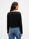 GAP Damen Crop-T-Shirt VintageSoft Heavyweight GAP