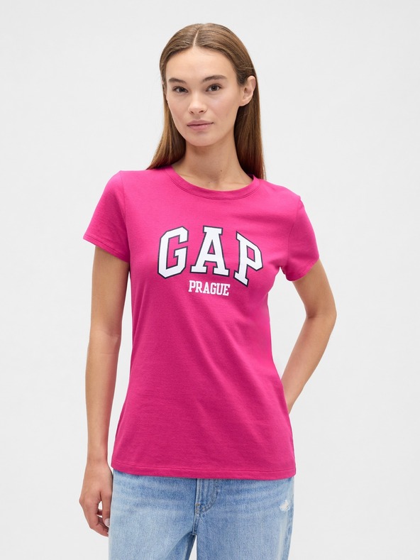 GAP Damen-T-Shirt mit Prague-Logo GAP
