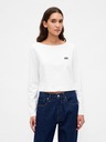 GAP Damen Crop-T-Shirt VintageSoft Heavyweight GAP