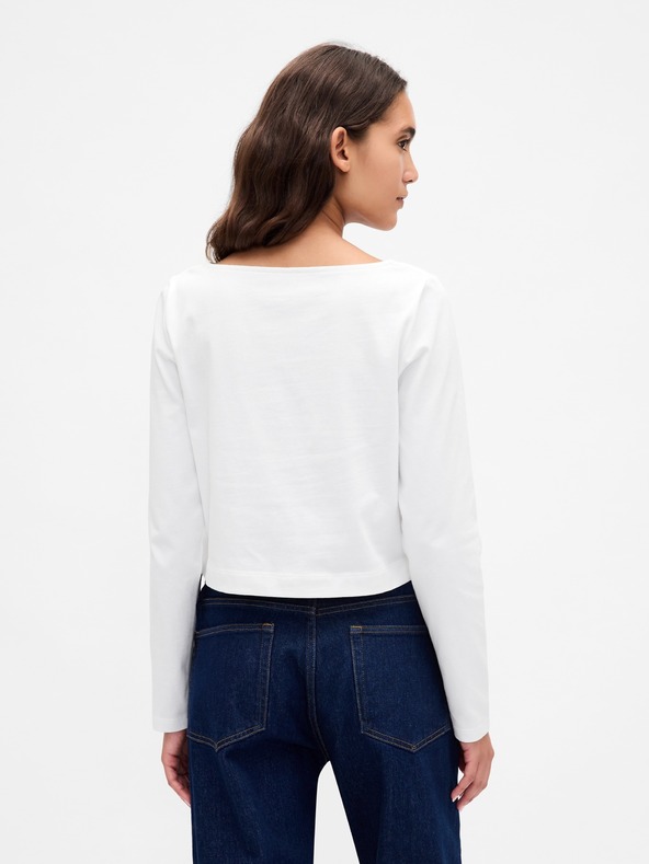 GAP Damen Crop-T-Shirt VintageSoft Heavyweight GAP