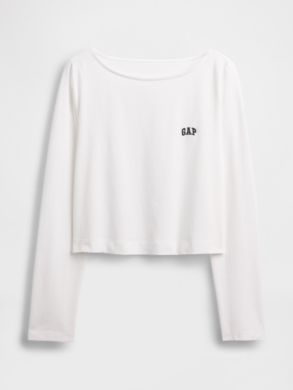 GAP Damen Crop-T-Shirt VintageSoft Heavyweight GAP