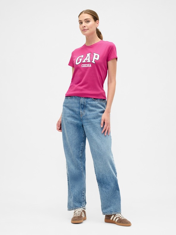 GAP Damen-T-Shirt mit Logo Czechia GAP