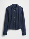 GAP Damen-Jeans-Crop-Hemd GAP