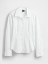 GAP Damen-Popeline-Hemd Dolman Classic Shirt GAP