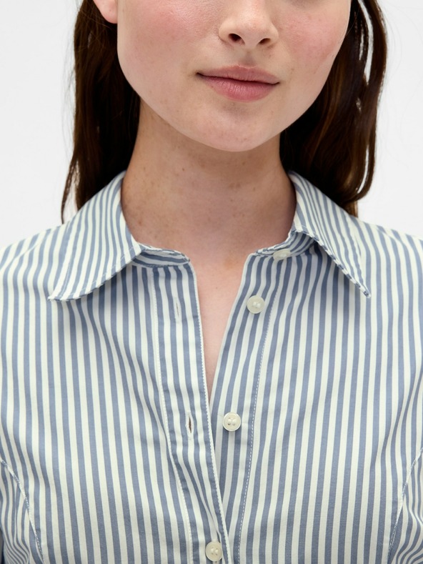 GAP Damen-Popeline-Hemd Dolman Classic Shirt GAP