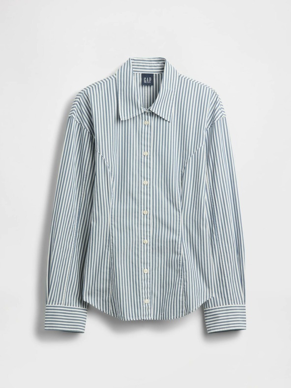 GAP Damen-Popeline-Hemd Dolman Classic Shirt GAP