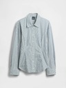 GAP Damen-Popeline-Hemd Dolman Classic Shirt GAP