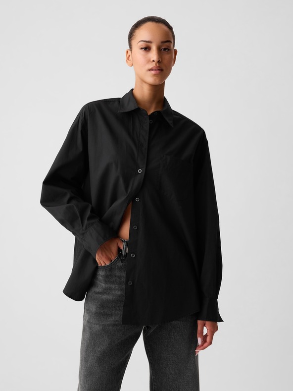 GAP Oversize-Popeline-Hemd Big Shirt GAP