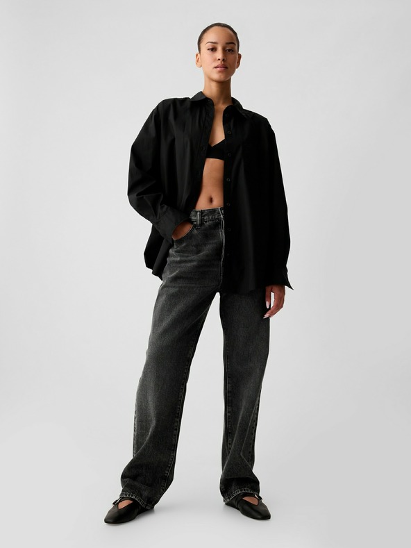GAP Oversize-Popeline-Hemd Big Shirt GAP