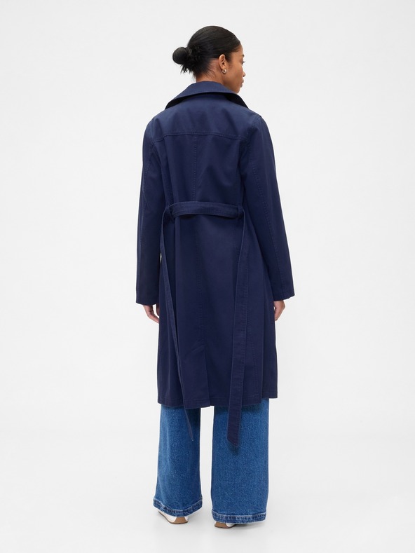 GAP Damen Baumwoll-Trenchcoat GAP