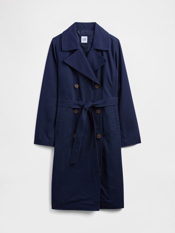 GAP Damen Baumwoll-Trenchcoat GAP
