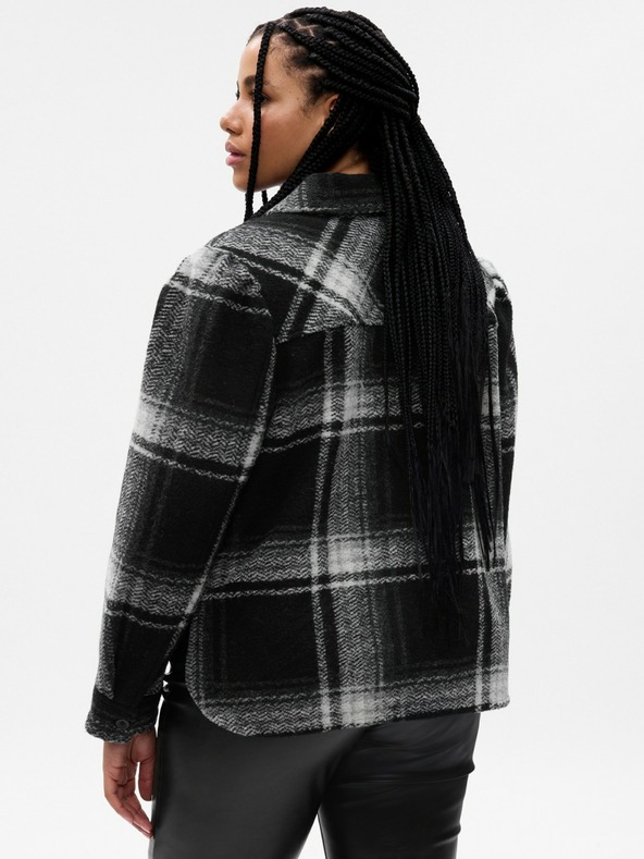 GAP Woll-Crop-Hemdjacke GAP