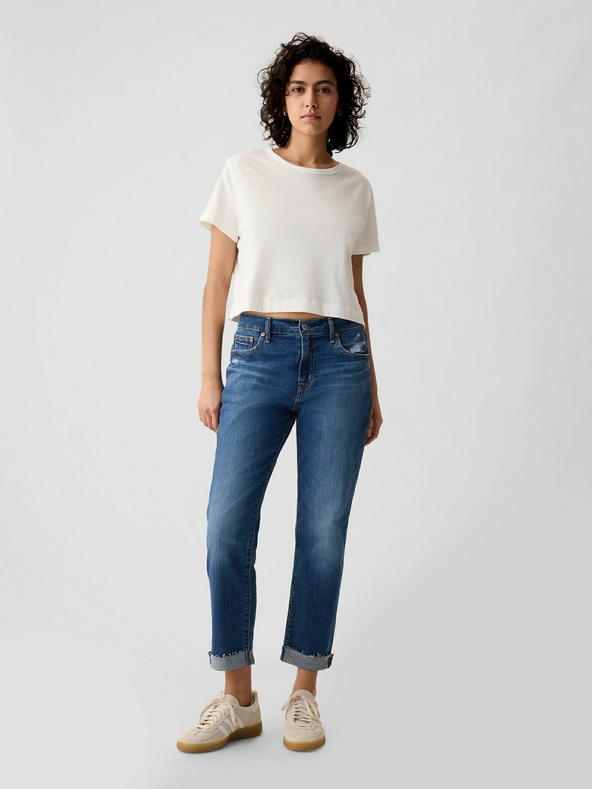 GAP Girlfriend Mid Rise Jeans GAP