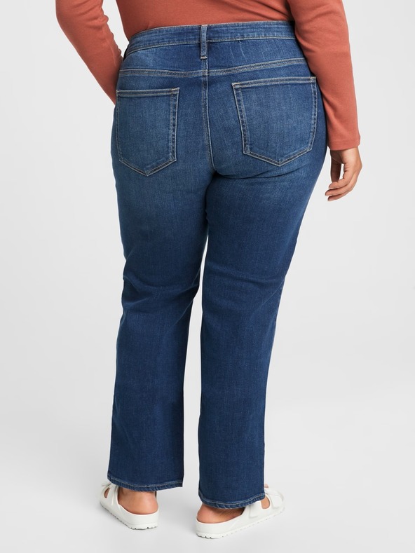 GAP Damen Straight Mid Rise Classic Jeans GAP